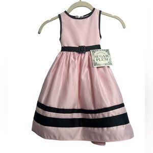 Sugar Plum Satin Dress‎ SIZE 2T